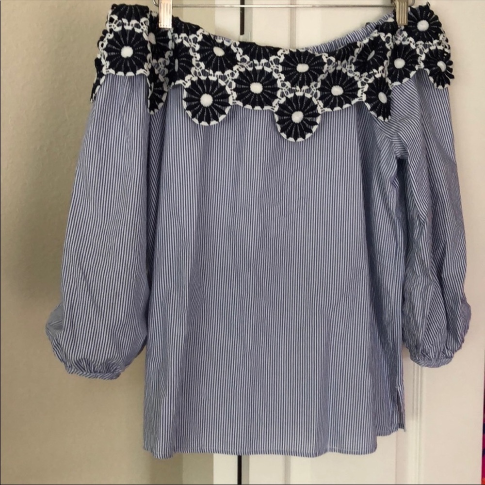 Off shoulder top